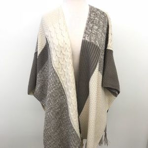 Patchwork Fringe Kimono